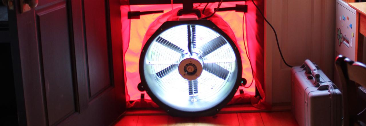 Greene Solutions, Blower door test, OH