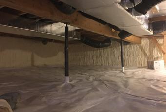 Greene Solutions, Crawlspace makeover, OH