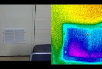 Thermal Imaging Crawl Space 