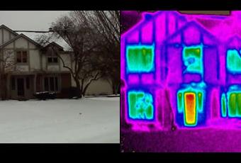 Thermal Imaging of House 