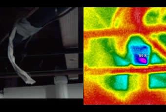 Thermal Imaging Pipe Penetration 