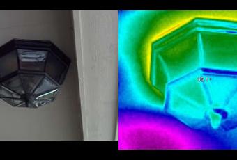 Thermal Imaging Porch Light 