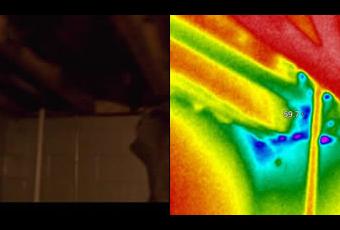 Thermal Imaging of Rim Joist 