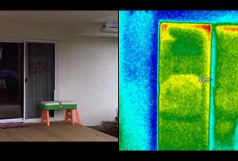 Thermal Imaging Sliding Door 