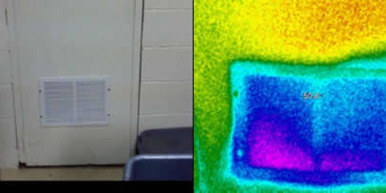 Thermal Imaging Crawl Space 