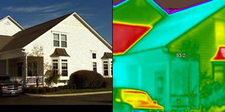 Thermal Imaging of House 