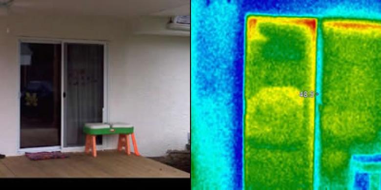 Thermal Imaging Sliding Door 