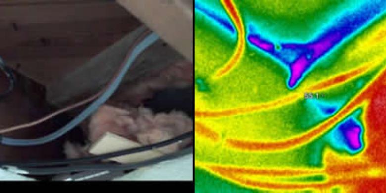 Thermal Imaging Wire Penetration 